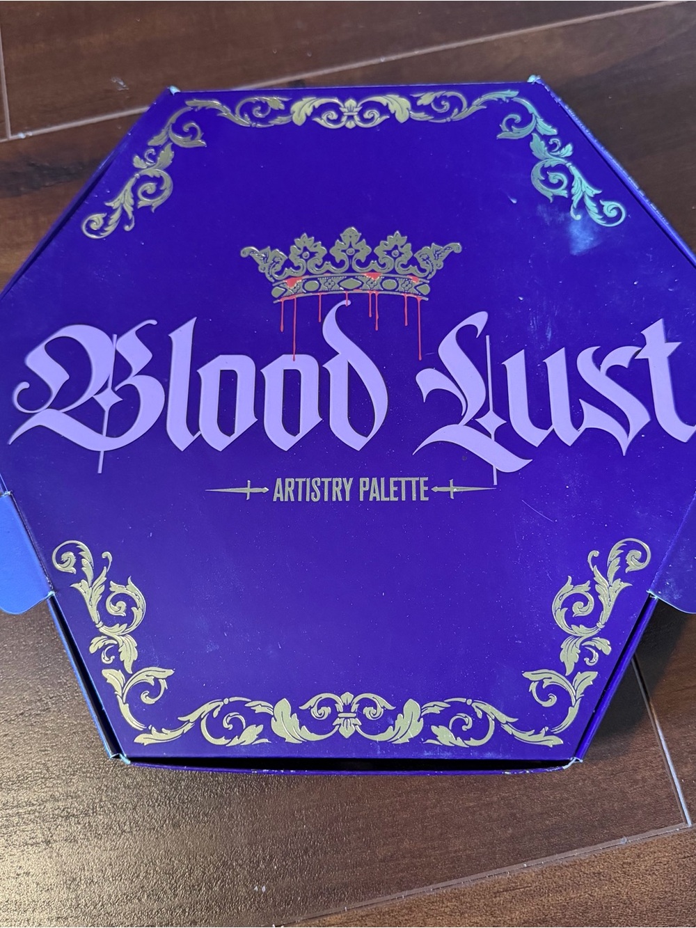 Jeffree star Blood Lust Artistry Palette - Purple & Gold Eyeshadow Palette